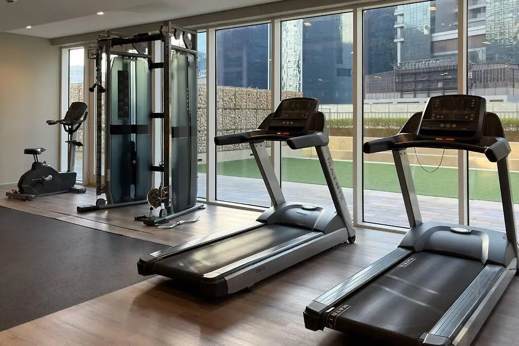 Appartement Waves - Canal-View Elegance 1Br Apt In Reva Residences Dubai Verenigde Arabische Emiraten